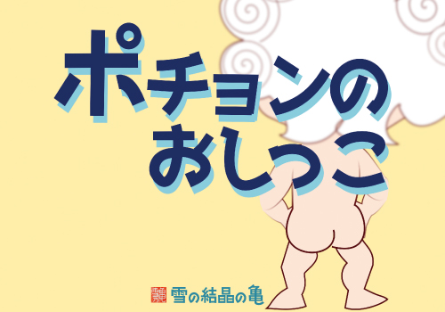 ポチョンのおしっこ